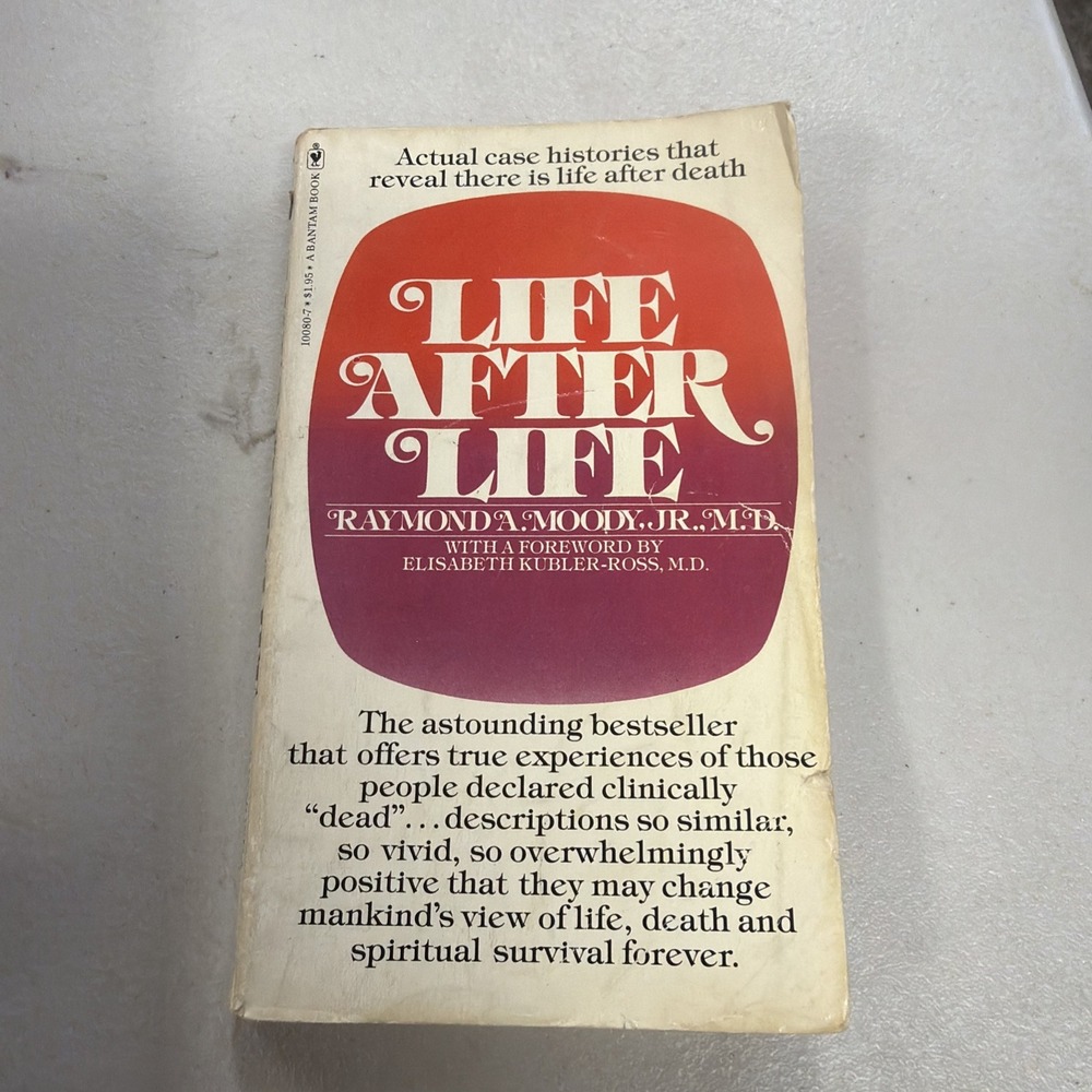 Vintage 1975 Life After Life Paperback Book Raymonda Moody Jr MD Death Afterlife